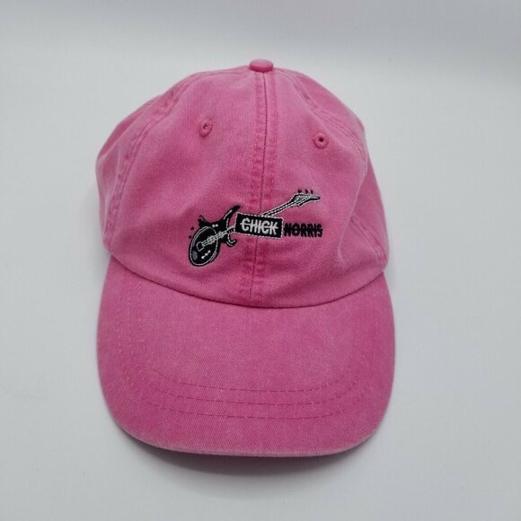 Adams Headwear Chick Norris Strapback Hat Pink - Picture 3 of 7